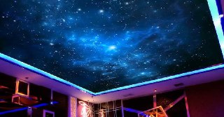 Натяжной потолок звездное небо Долгопрудный, цена от 5225 руб.