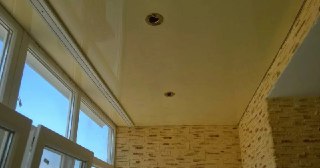 Натяжной потолок на балкон Долгопрудный, цена 6171 руб.